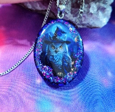 COLGANTE ORGONITA BUHO BRUJO-4