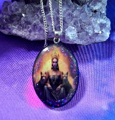 COLGANTE ORGONITA CON DIOSA HECATE-11