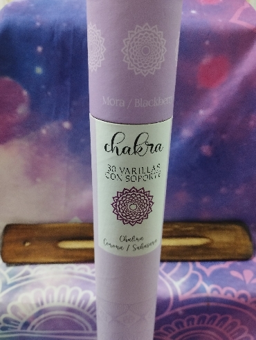 INCIENSO 7 CHAKRAS CORONA AROMA MORA