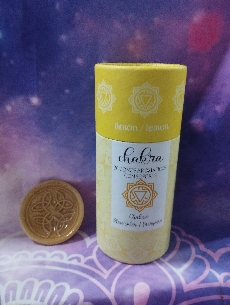 CONOS INCIENSO 7 CHAKRAS PLEXO SOLAR AROMA LIMON