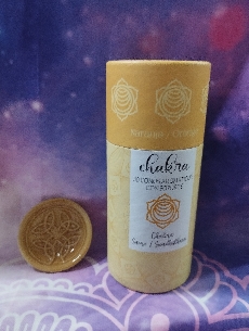 CONOS INCIENSO 7 CHAKRAS SACRO AROMA NARANJA