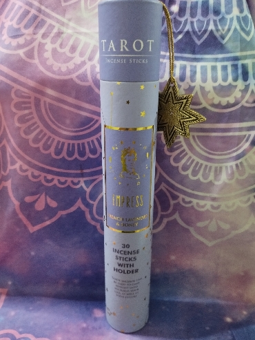 INCIENSO TAROT LA EMPERATRIZ CON LAVANDA Y MIEL