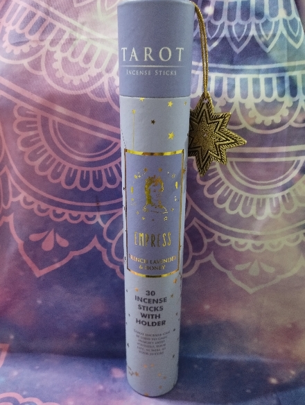 INCIENSO TAROT LA EMPERATRIZ CON LAVANDA Y MIEL
