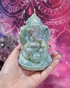 VELA ARTESANAL GANESHA