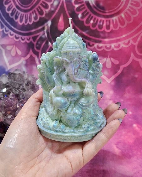 VELA ARTESANAL GANESHA