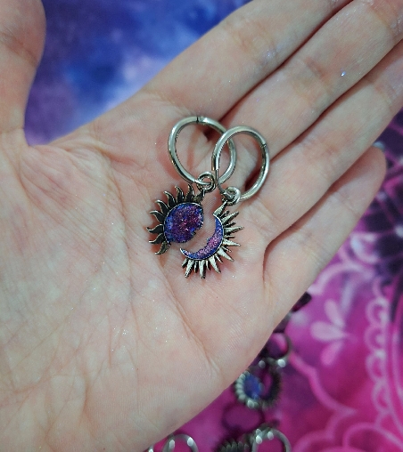 PENDIENTES SOL Y LUNA