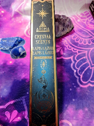 INCIENSO ARTESANAL KIT CON CHIPS DE LAPISLAZULI