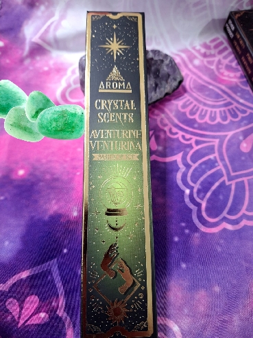 INCIENSO ARTESANAL KIT CON CHIPS DE AVENTURINA