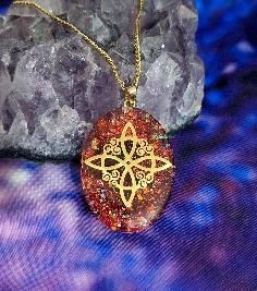 COLGANTE ORGONITA NUDO DE BRUJAS-26