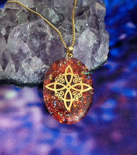 COLGANTE ORGONITA NUDO DE BRUJAS-26