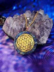 COLGANTE ORGONITA FLOR DE LA VIDA-2