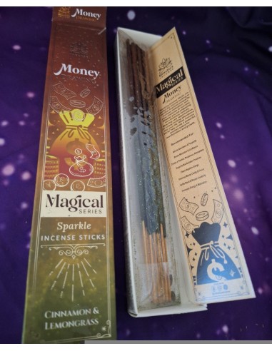 INCIENSO DEL DINERO CON CANELA Y LIMON.