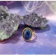 ANILLO DE ACERO INOXIDABLE CON LAPISLAZULI