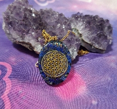 COLGANTE ORGONITA FLOR DE LA VIDA-11