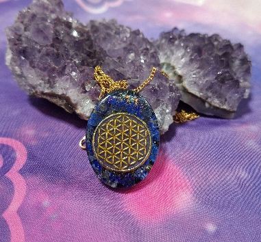 COLGANTE ORGONITA FLOR DE LA VIDA-11