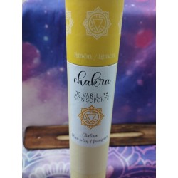 INCIENSO 7 CHAKRAS PLEXO SOLAR AROMA LIMON