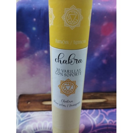 INCIENSO 7 CHAKRAS PLEXO SOLAR AROMA LIMON