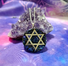 COLGANTE ORGONITA EXAGRAMA