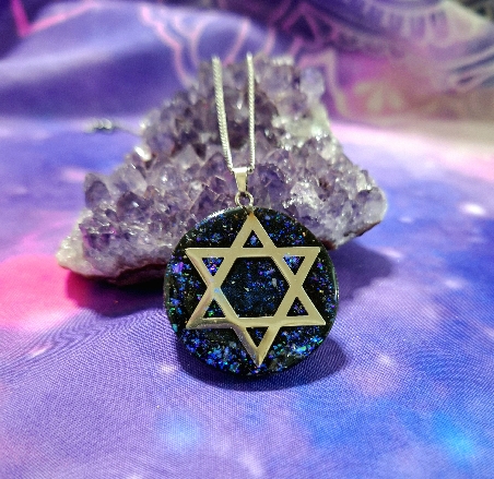 COLGANTE ORGONITA EXAGRAMA