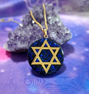 COLGANTE ORGONITA EXAGRAMA-1