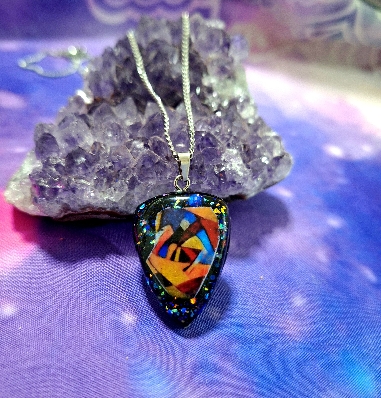 COLGANTE ORGONITA ABSTRACTO