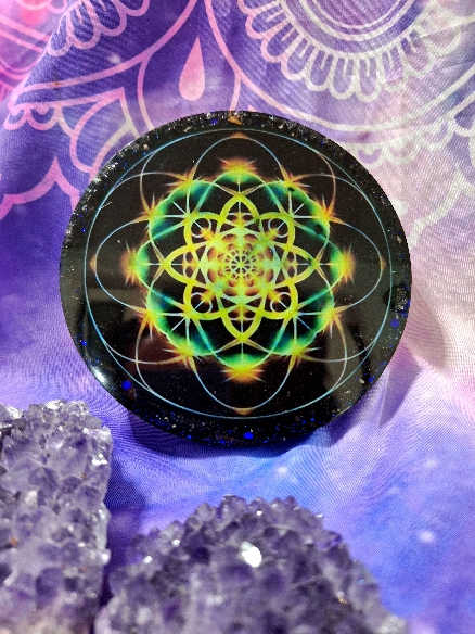 PLATO ENERGIZANTE GEOMETRIA SAGRADA