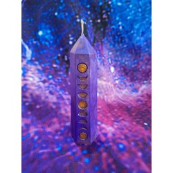 VELA PUNTA DE AMATISTA CON FASES LUNARES