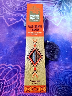 INCIENSO ARTESANO DE PALO SANTO Y CANELA