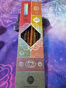 INCIENSO ARTESANAL KIT 7 CHAKRAS