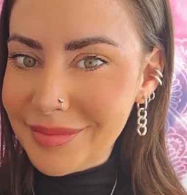 EAR CUFF DE ACERO INOXIDABLE