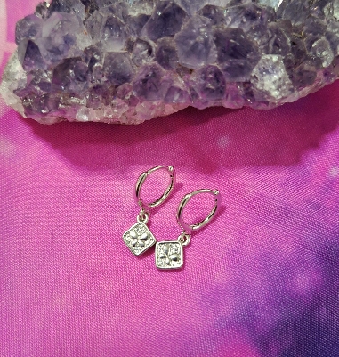 PENDIENTES MARIPOSA DE ACERO INOXIDABLE