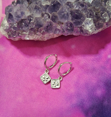 PENDIENTES MARIPOSA DE ACERO INOXIDABLE