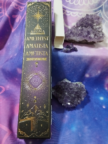 INCIENSO ARTESANAL KIT CON CHIPS DE AMATISTA
