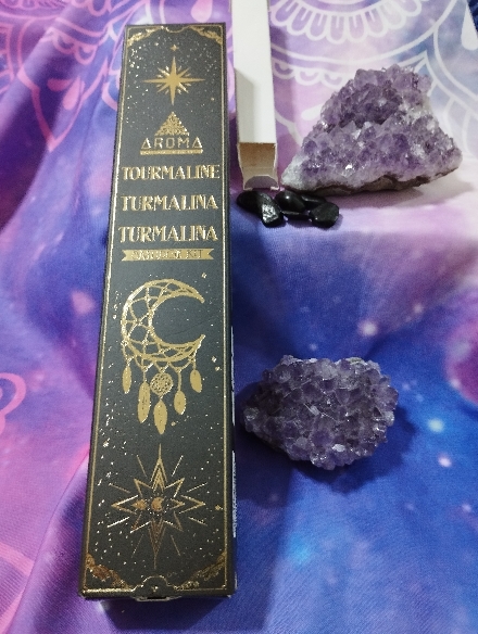 INCIENSO ARTESANAL KIT CON CHIPS DE TURMALINA