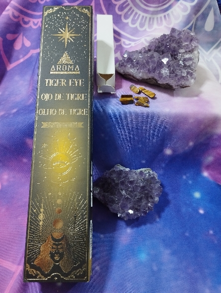 INCIENSO ARTESANAL KIT CON CHIPS DE OJO DE TIGRE
