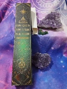 INCIENSO ARTESANAL KIT CON CHIPS DE JADE VERDE