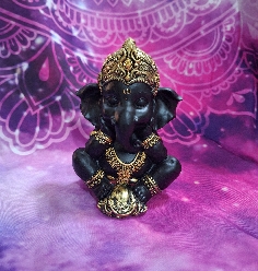GANESHA NEGRA Y DORADA-2