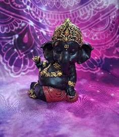 GANESHA NEGRA Y DORADA-4
