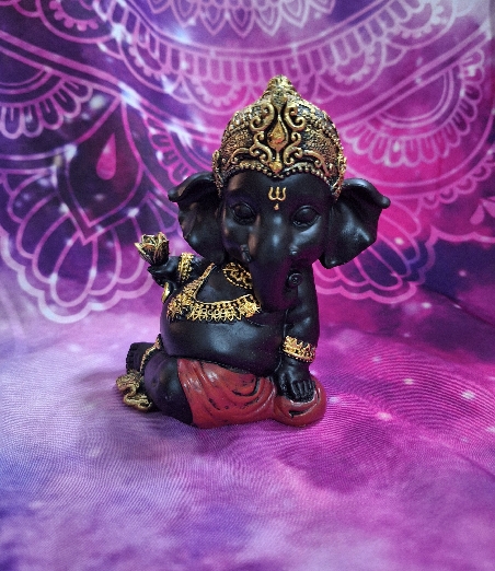 GANESHA NEGRA Y DORADA-4