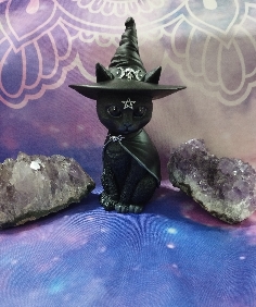 FIGURA GATO BRUJO