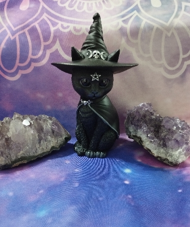 FIGURA GATO BRUJO